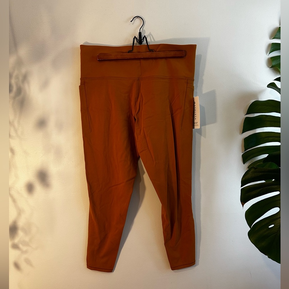 BNWT Athleta Leggings - Cattail Brown